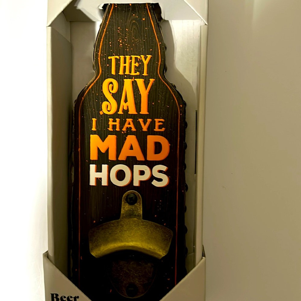 Nostalgic Beer bottle opener. New in box